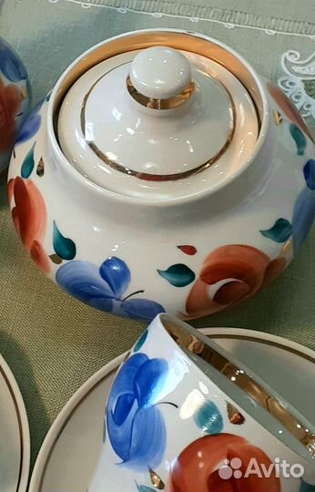 Сервиз чайный Барановка СССР винтаж