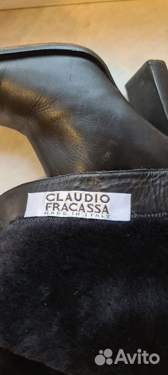 Сапоги зимние Claudio Fracassa 37