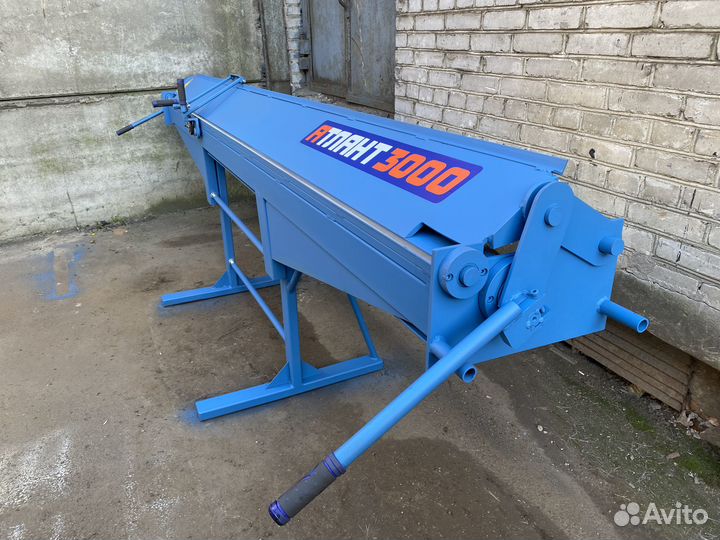 Ручной листогибочный станок, листогиб Атлант 3000