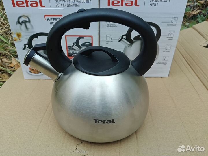 Новый Чайник со свистком Tefal C7921024, 2,5 л