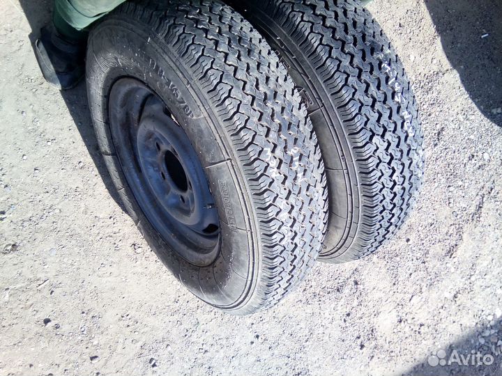 Колёса 165/80R13 М-145 на Москвич,прицеп 5*114,3