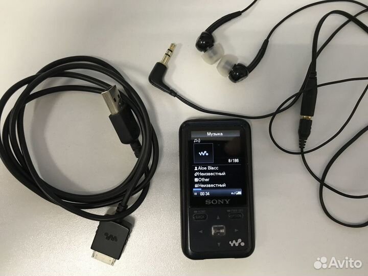 MP3-плеер Sony NWZ-S618F 8Gb
