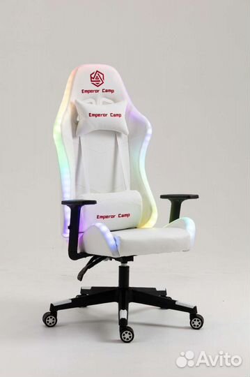 Шикарное игровое кресло с Led подсветкой