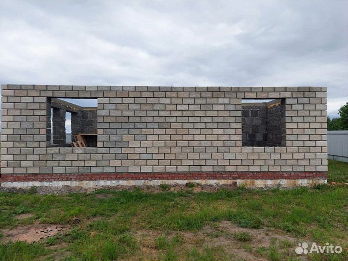 Арболитовые блоки с облицовкой