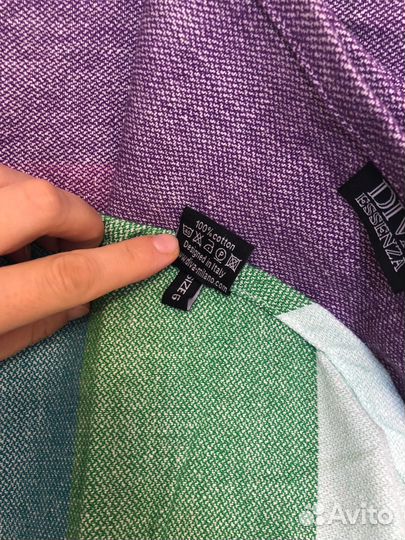 Слинг шарф двойного диагонального плетения Diva