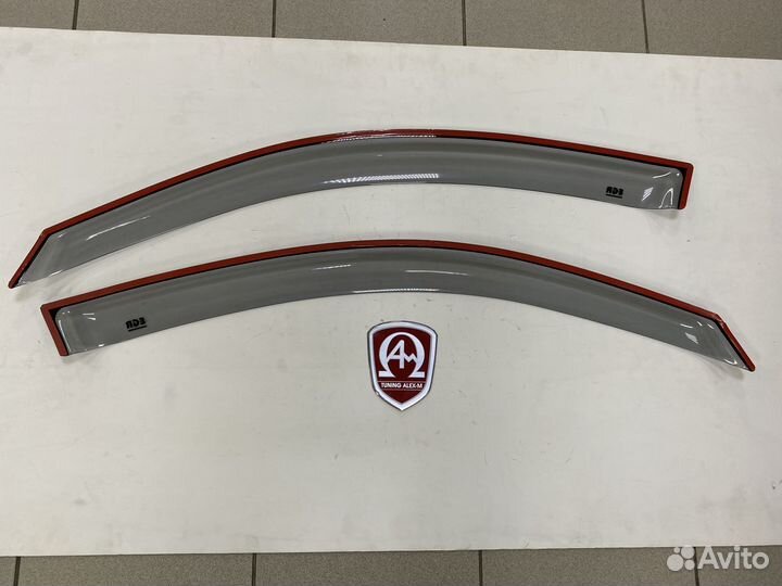 Дефлектора на окна дымчатые EGR Nissan Micra 2002+