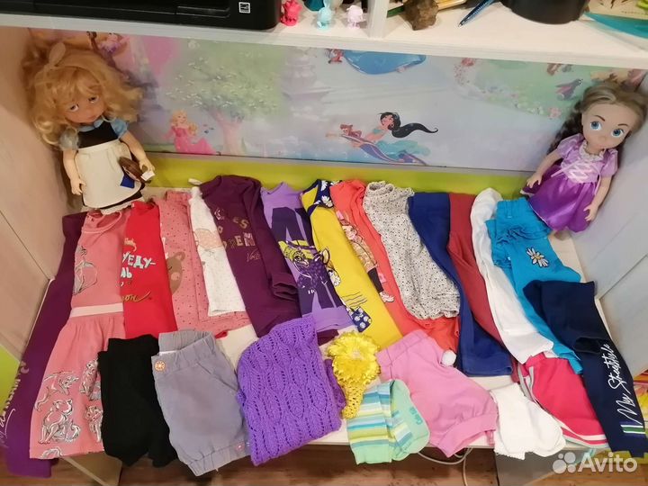 Вещи пакетом для девочки на 4г