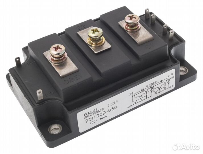 Модуль силовой 2MI100F-050A 100A-500V Оптом и в розницу