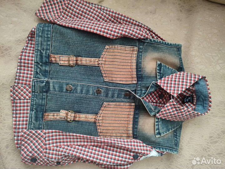 Рубашка детская для мальчиков