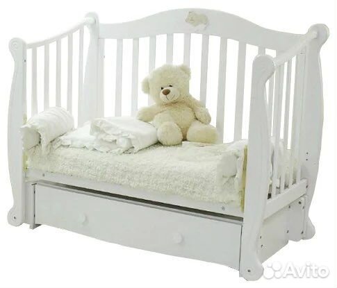 Кроватка детская с матрасом
