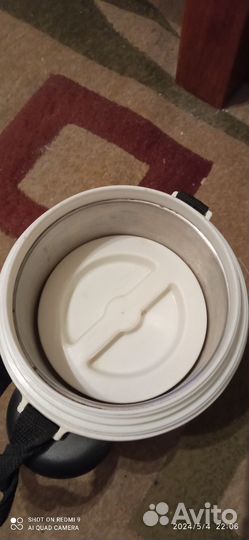 Термос под готовую еду с двумя контейнерами