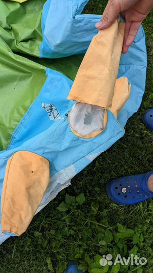 Детский надувной Батут happy HOP горки Оазис 7