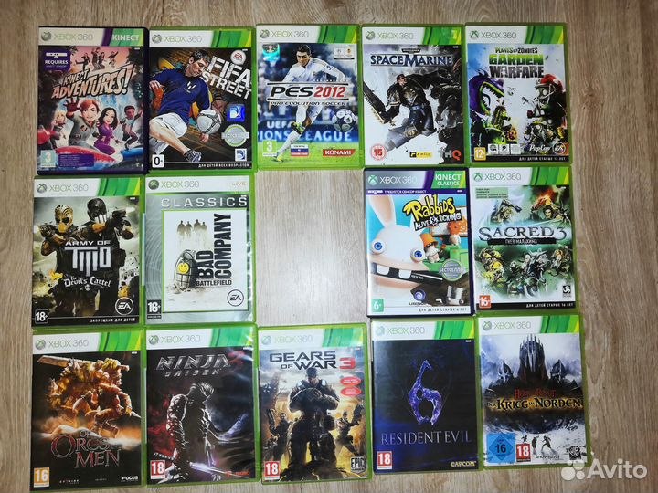 Диски для хбох 360