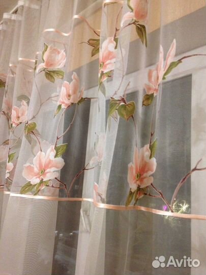 Тюль новый на кухню