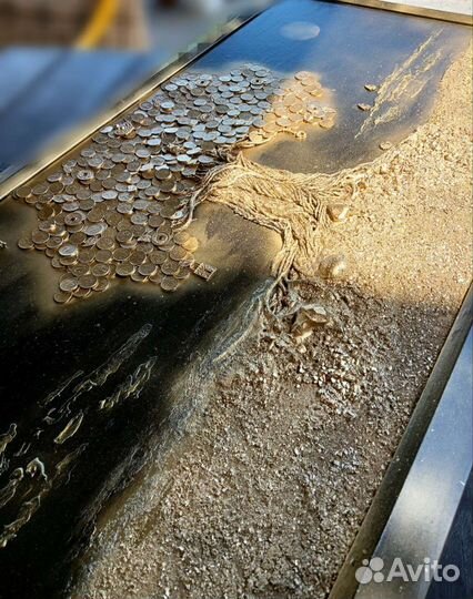 Денежное дерево. Панно