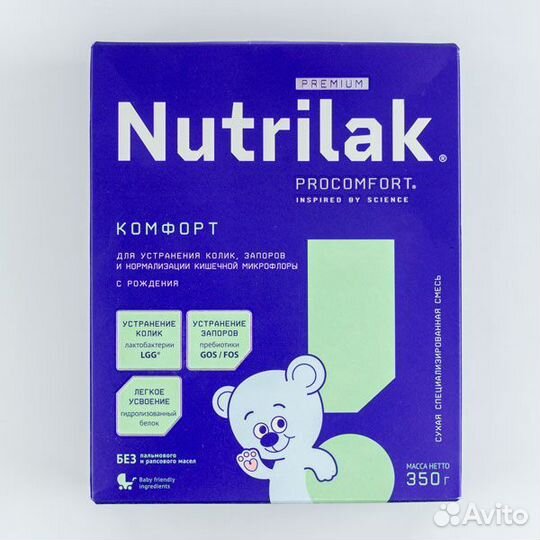 Смесь Nutrilak Premium Комфорт 350 г