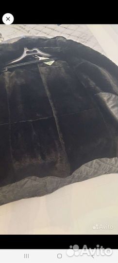 Дубленка натуральная женская 50 52 с капюшоном