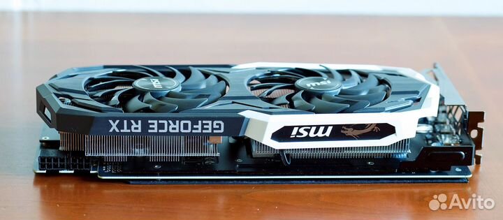 Видеокарта GeForce Nvidia RTX 2070 8GB MSI armor