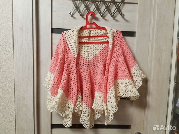 Шаль ручной работы