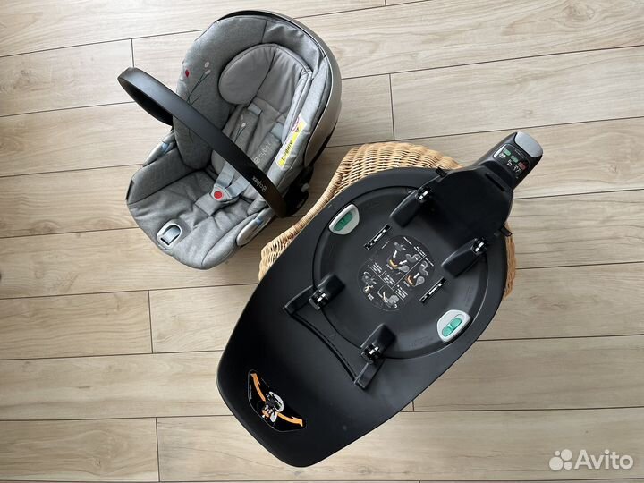 Автолюлька cybex cloud z i size koi + база isofix