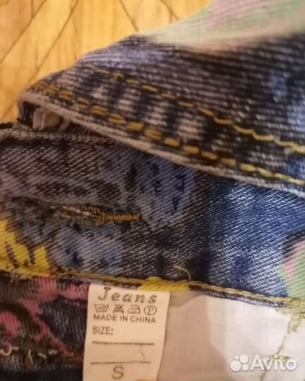 Джинсовый комбинезон