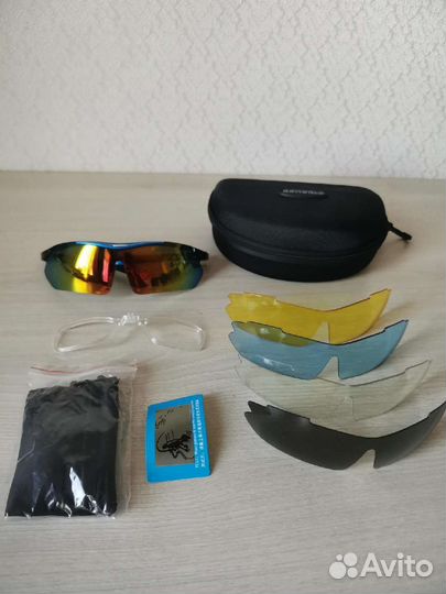 Новые велоочки с 5 линзами