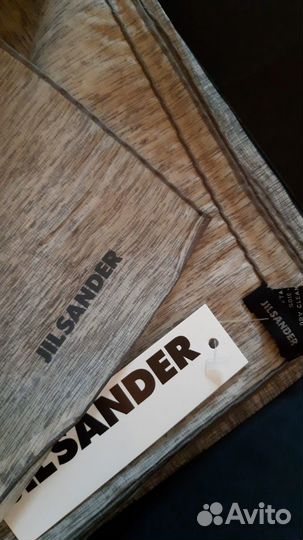 Шелковый платок Jil Sander винтаж оригинал 90*90