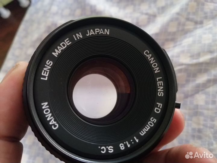 Объектив canon fd 50mm1.8 S. C