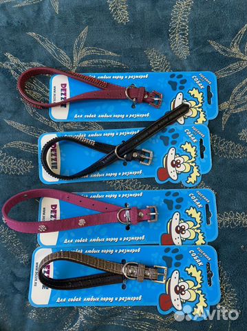 Поводки и ошейники для собак