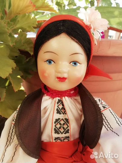 Кукла СССР, молдованка. 79-80х гг