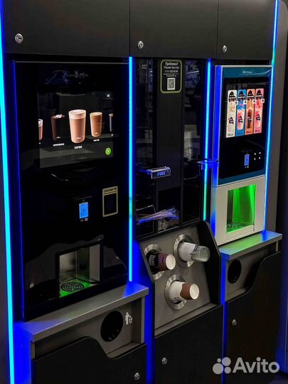 Вендинговый аппарат протеиновые, молочные коктейли