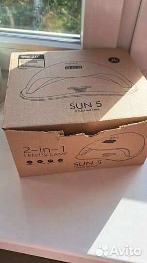 Лампа для сушки sunuv UV/LED SUN 5