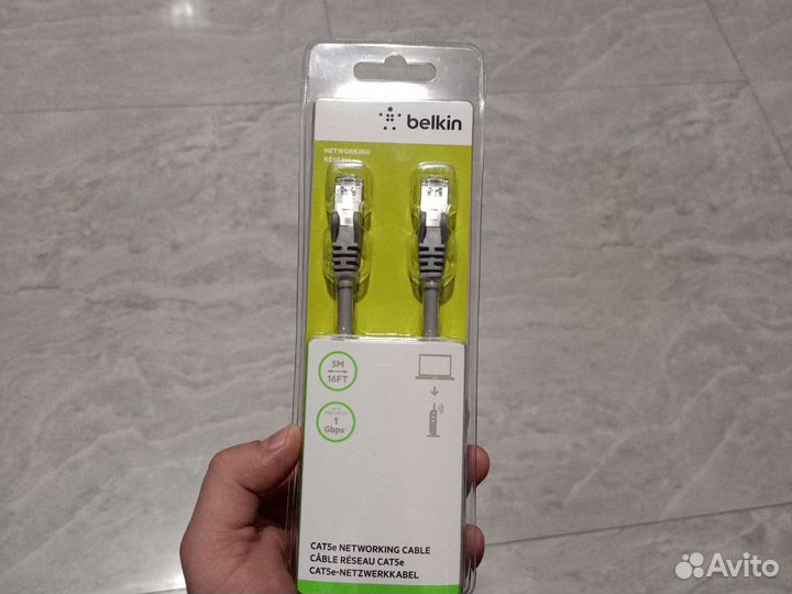 Кабель Ethernet Belkin
