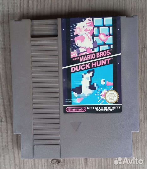 Игровые картриджи на ниндендо оригинал 1985г