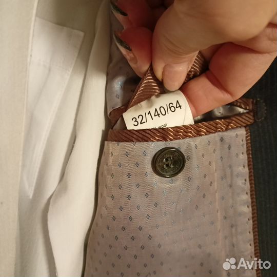 Пиджак для мальчика 140