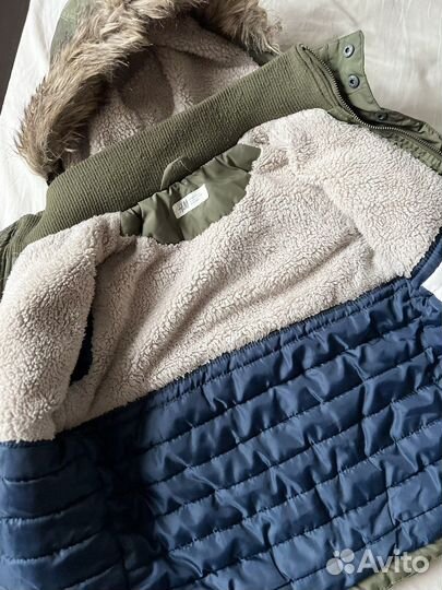 Куртка h&m зимняя для мальчика 116 122