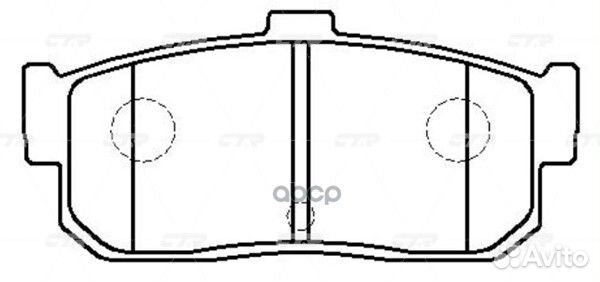 Колодки GK0818 CTR