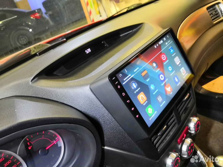 Android магнитола Forester 2008 - 2012, есть Teyes