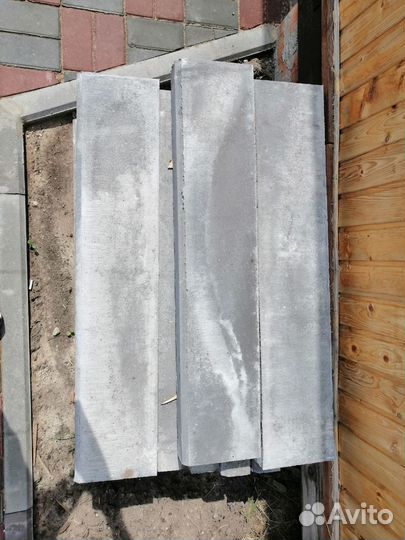 Бордюр тротуарный 1000х200х80, Брусчатка, Брус