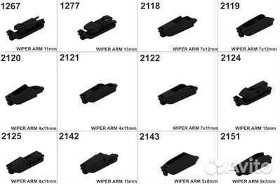 Щётка стеклоочистителя задняя 375мм
