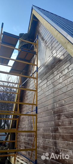 Обшивка домов блокхаусом,сайдингом,вагонкой