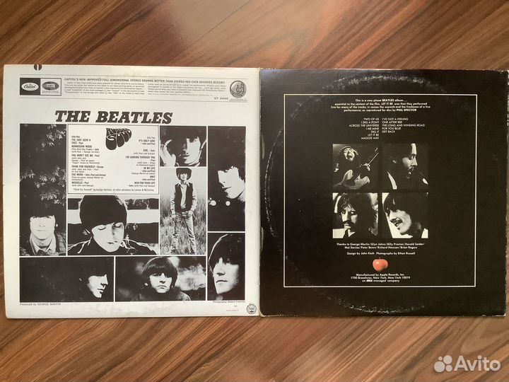 LP The Beatles ранние издания (Original)