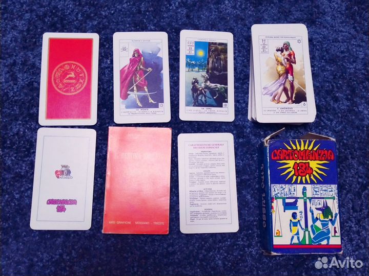 Карты таро Cartomanzia 184