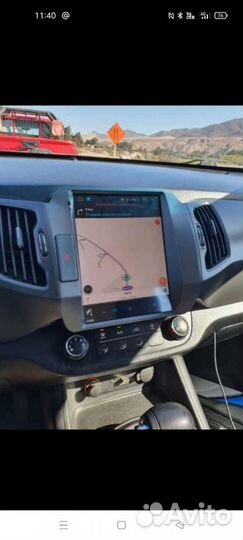 Продам 2 Дин. Магнитолу Киа спортейдж 3 на Андроид