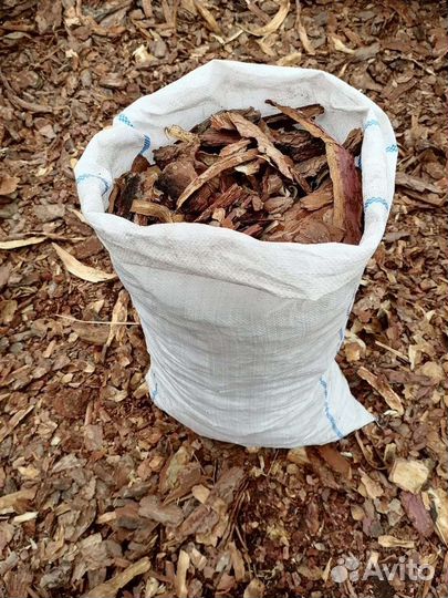 Кора сосны крупная фракция мешки 60л