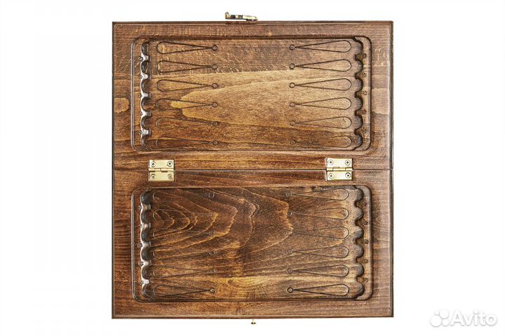 Шахматы и нарды резные Геликон 50 х 50 см Бук Армения 62731