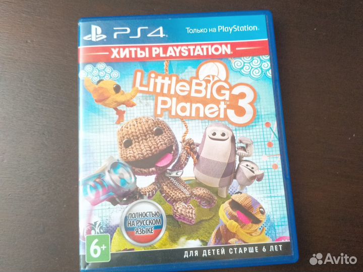 Игры для приставок ps4 LittleBig Planet 3