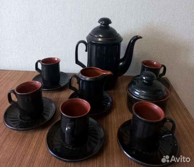 Кофейный сервиз СССР керамика