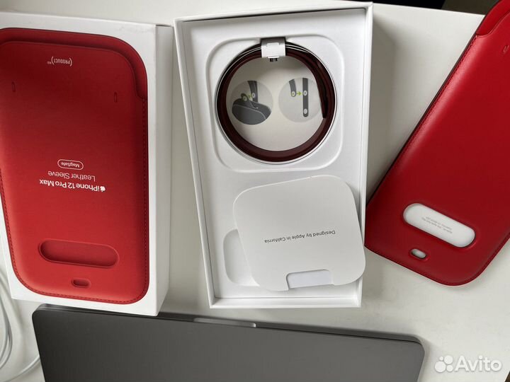 Чехол apple iPhone 12 pro max leather sleeve ориг