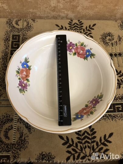 Блюда фарфоровые советская классика